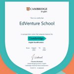 EdVenture School centru de pregatire Cambridge